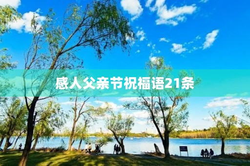 感人父亲节祝福语21条