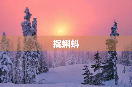 捉蝌蚪