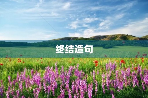 终结造句