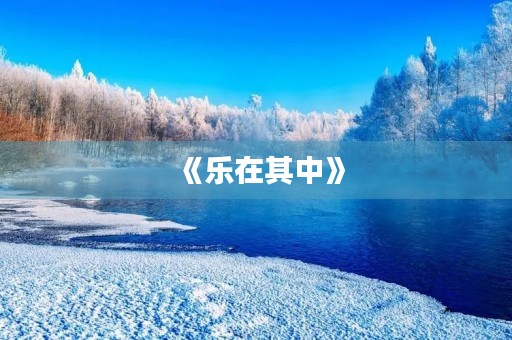 《乐在其中》 《乐在其中》