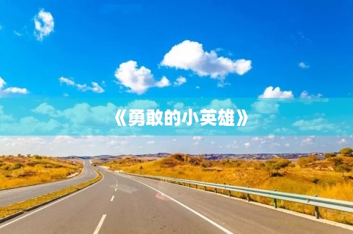 《勇敢的小英雄》