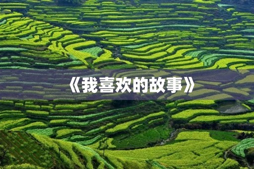 《我喜欢的故事》 《我喜欢的故事》