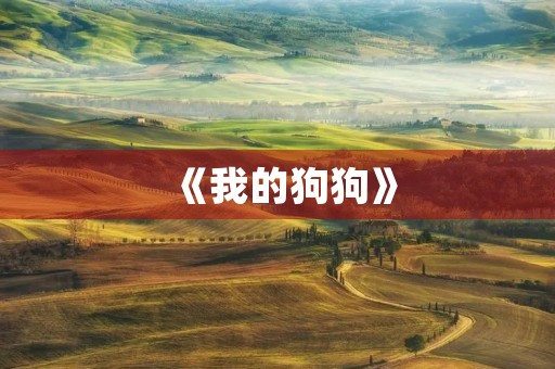 《我的狗狗》