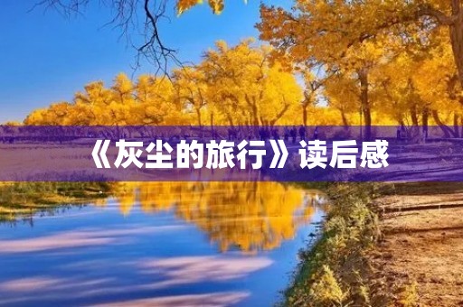 《灰尘的旅行》读后感 《灰尘的旅行》读后感