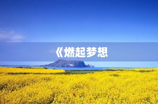 《燃起梦想，超越自我》