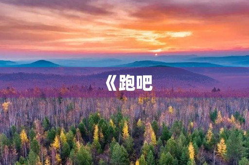 《跑吧,孩子》观后感 《跑吧,孩子》观后感