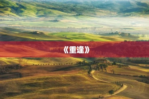 《重逢》 《重逢》