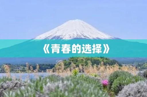 《青春的选择》