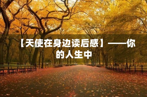 【天使在身边读后感】——你的人生中，是否有过那么一个人，他/她似乎就像是一个天使般陪伴着你，给你带来了无限的力量和勇气？这本《天使在身边》的书，或许就是为了让我们更好地珍惜这些天使，感恩他们的存在。
