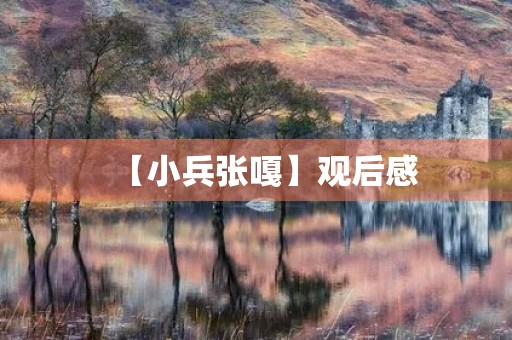 【小兵张嘎】观后感 【小兵张嘎】观后感