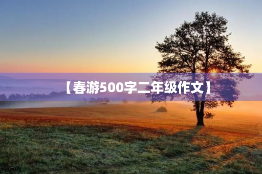 【春游500字二年级作文】