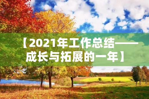 【2021年工作总结——成长与拓展的一年】