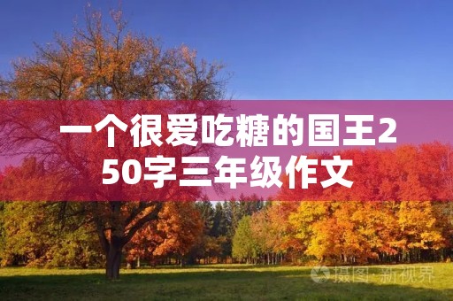 一个很爱吃糖的国王250字三年级作文