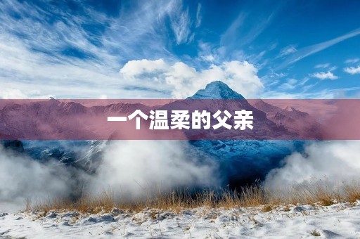 一个温柔的父亲
