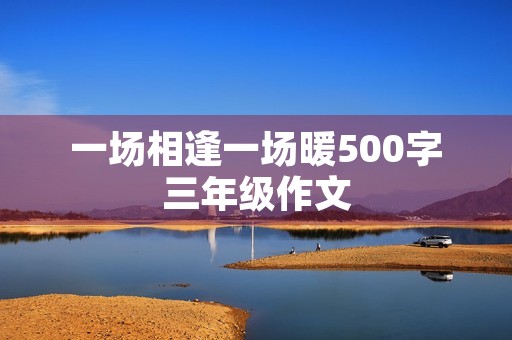 一场相逢一场暖500字三年级作文