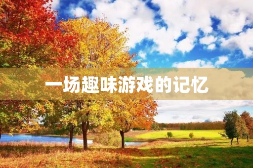 一场趣味游戏的记忆 一场趣味游戏的记忆