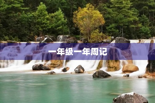 一年级一年周记 一年级一年周记