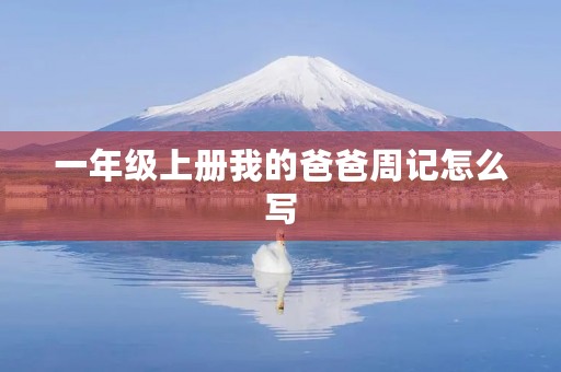 一年级上册我的爸爸周记怎么写 一年级上册我的爸爸周记怎么写