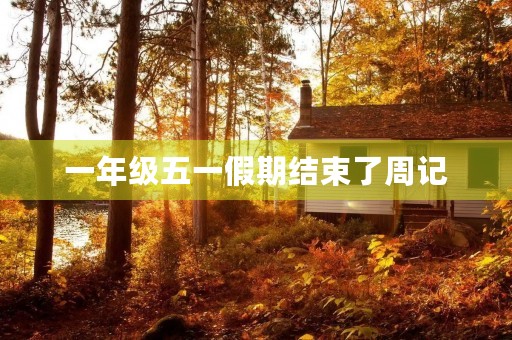 一年级五一假期结束了周记