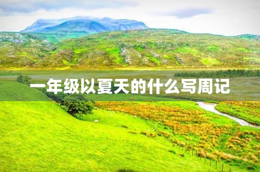 一年级以夏天的什么写周记