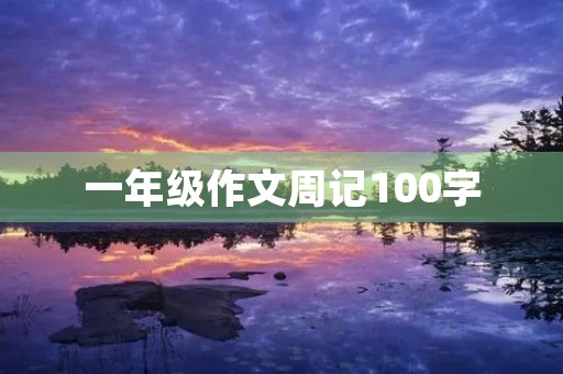 一年级作文周记100字 一年级作文周记100字