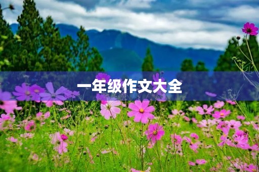 一年级作文大全