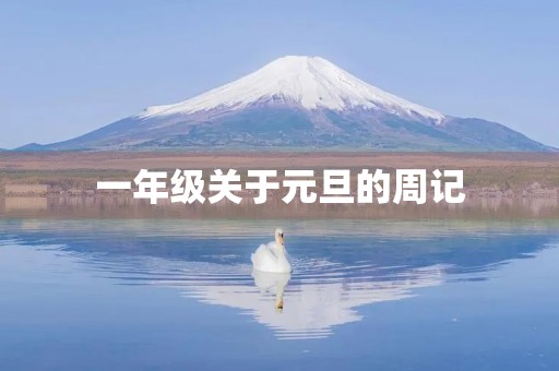 一年级关于元旦的周记
