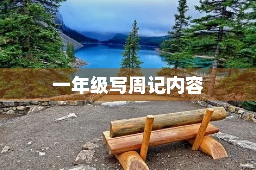 一年级写周记内容