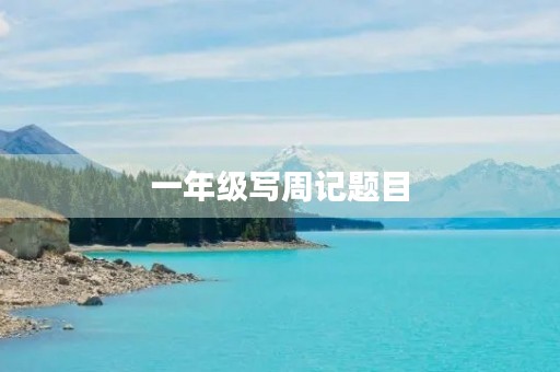 一年级写周记题目