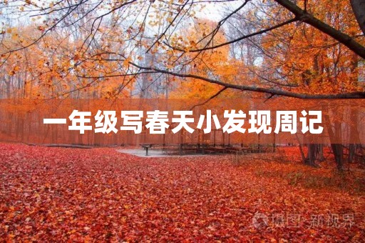 一年级写春天小发现周记 一年级写春天小发现周记