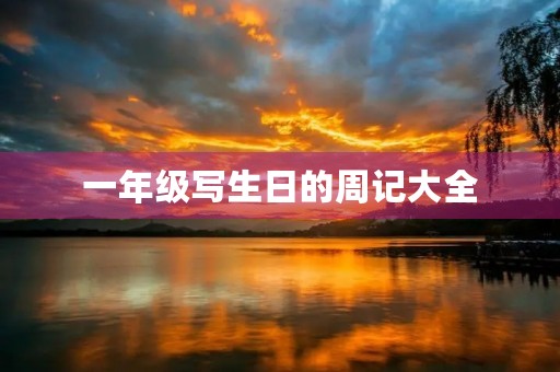 一年级写生日的周记大全 一年级写生日的周记大全