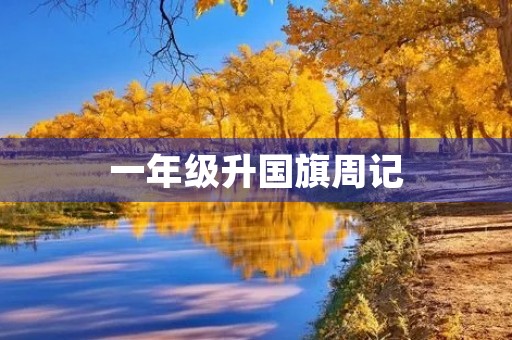 一年级升国旗周记 一年级升国旗周记