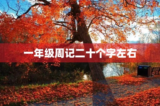 一年级周记二十个字左右 一年级周记二十个字左右