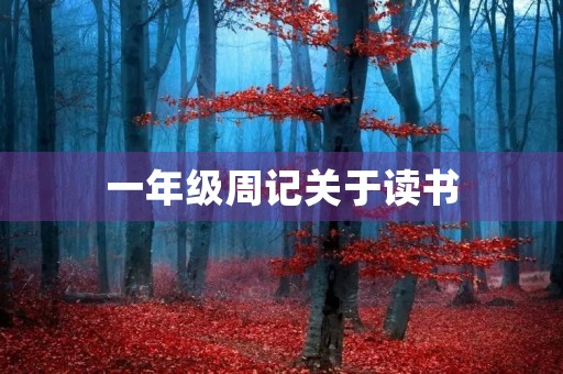 一年级周记关于读书