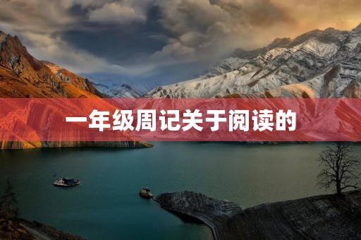 一年级周记关于阅读的 一年级周记关于阅读的