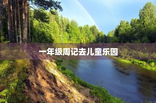 一年级周记去儿童乐园