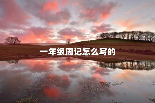 一年级周记怎么写的 一年级周记怎么写的