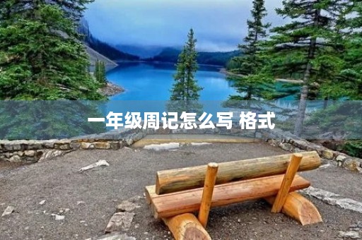 一年级周记怎么写 格式