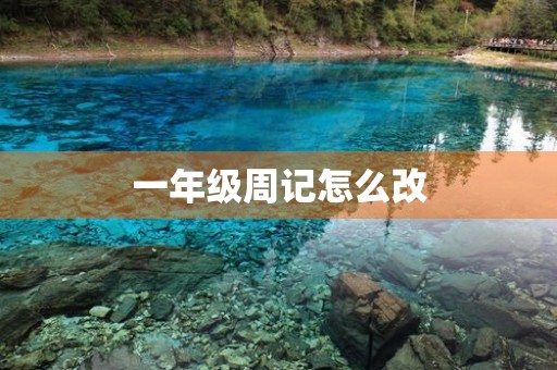 一年级周记怎么改