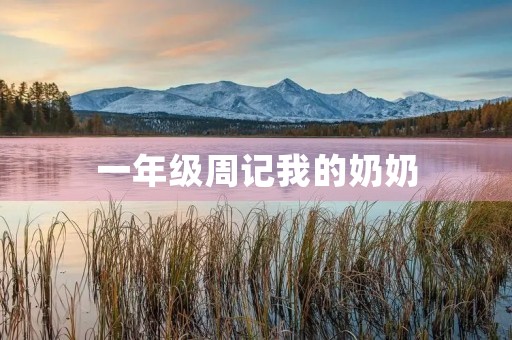 一年级周记我的奶奶