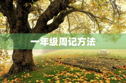 一年级周记方法 一年级周记方法