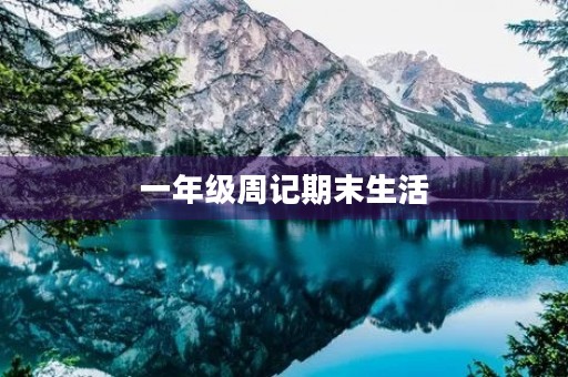 一年级周记期末生活 一年级周记期末生活