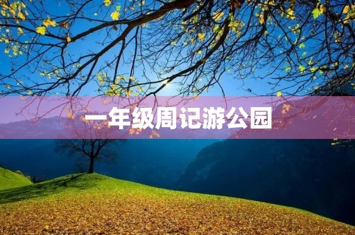 一年级周记游公园 一年级周记游公园