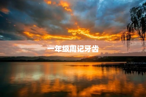 一年级周记牙齿 一年级周记牙齿