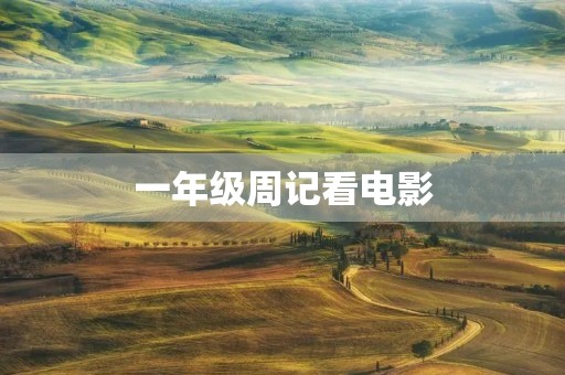 一年级周记看电影 一年级周记看电影
