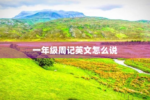 一年级周记英文怎么说 一年级周记英文怎么说