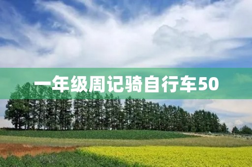 一年级周记骑自行车50