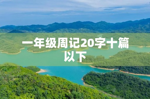 一年级周记20字十篇以下 一年级周记20字十篇以下