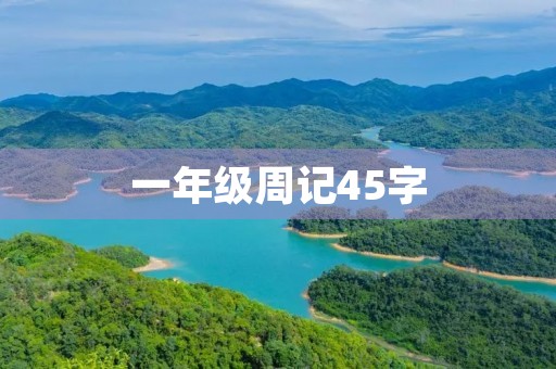 一年级周记45字