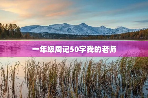 一年级周记50字我的老师